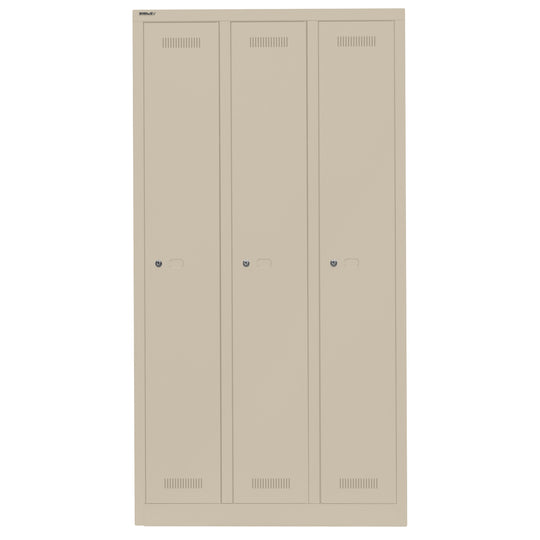 Garderobenschrank Monobloc™ | 3 Abteile
