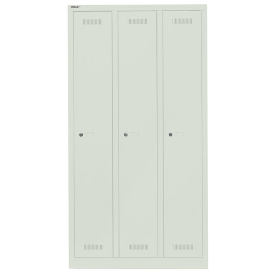 Garderobenschrank Monobloc™ | 3 Abteile