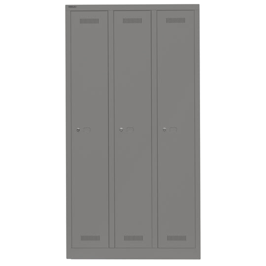 Garderobenschrank Monobloc™ | 3 Abteile
