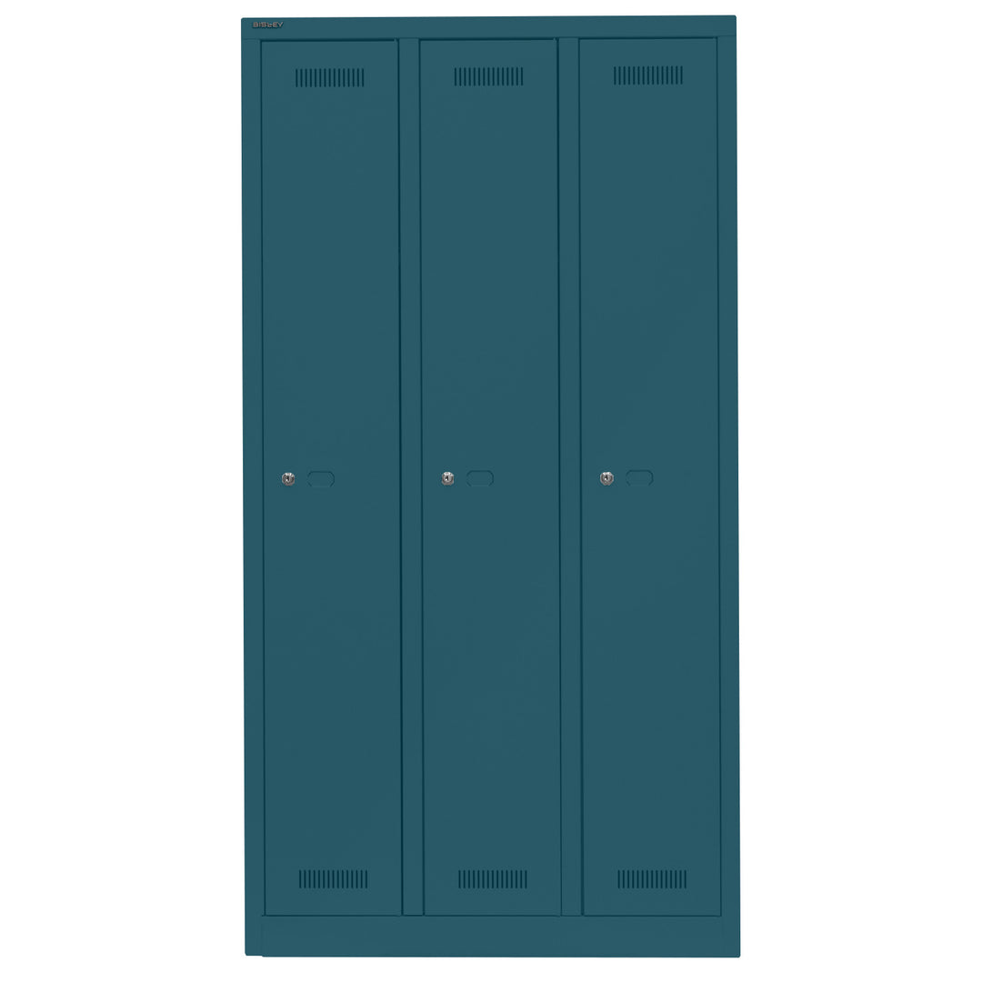 Garderobenschrank Monobloc™ | 3 Abteile