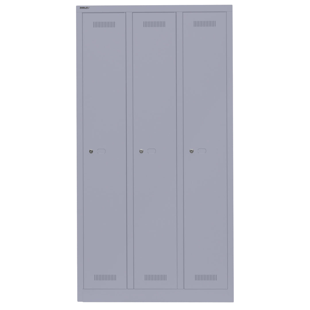 Garderobenschrank Monobloc™ | 3 Abteile