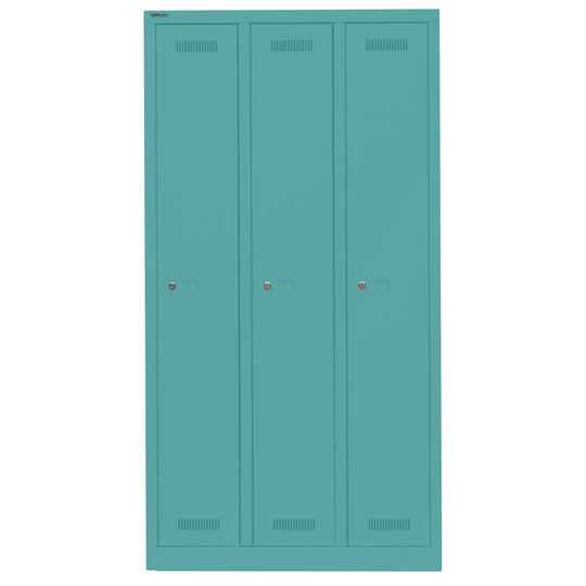 Garderobenschrank Monobloc™ | 3 Abteile