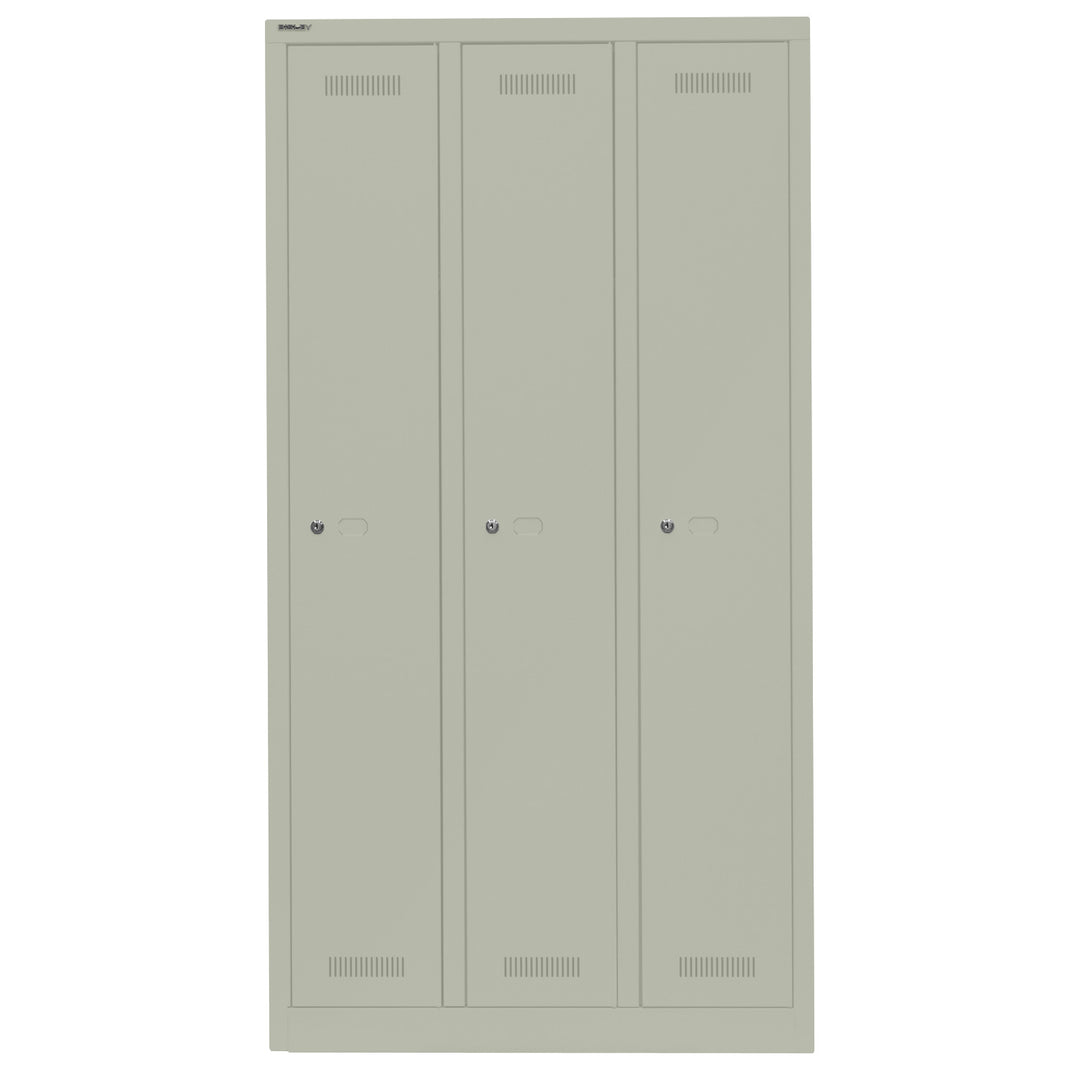 Garderobenschrank Monobloc™ | 3 Abteile
