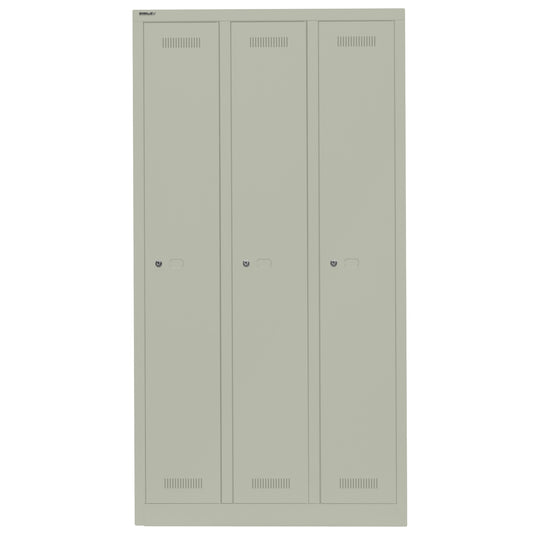 Garderobenschrank Monobloc™ | 3 Abteile