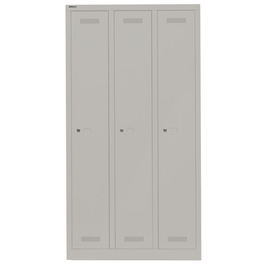 Garderobenschrank Monobloc™ | 3 Abteile