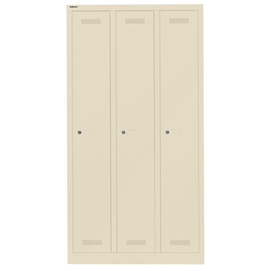 Garderobenschrank Monobloc™ | 3 Abteile