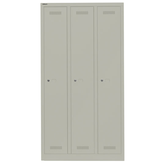Garderobenschrank Monobloc™ | 3 Abteile