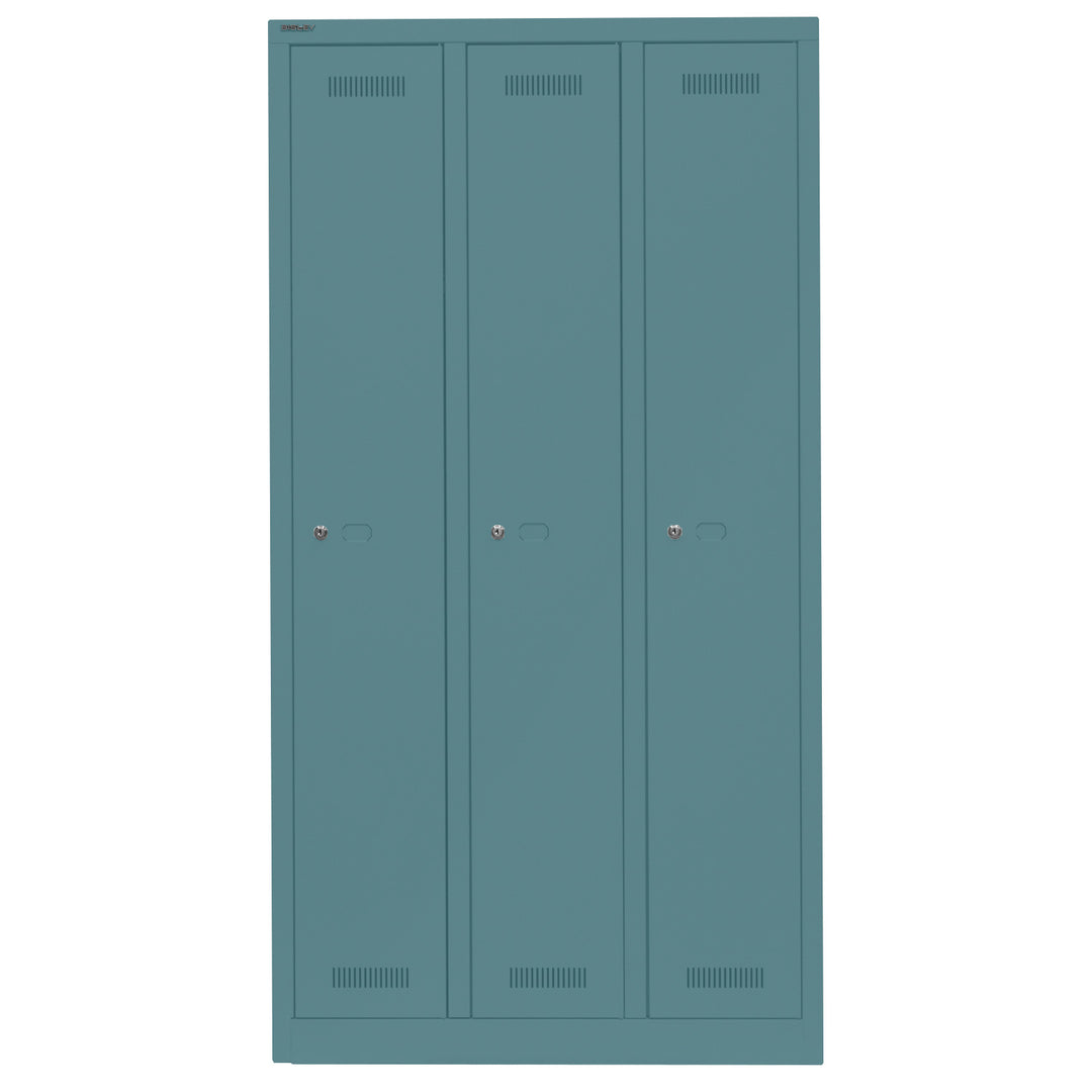 Garderobenschrank Monobloc™ | 3 Abteile