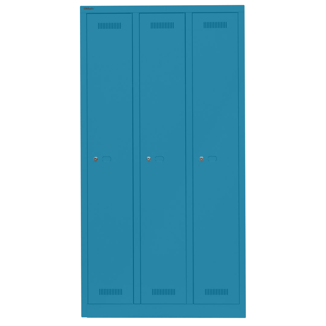 Garderobenschrank Monobloc™ | 3 Abteile