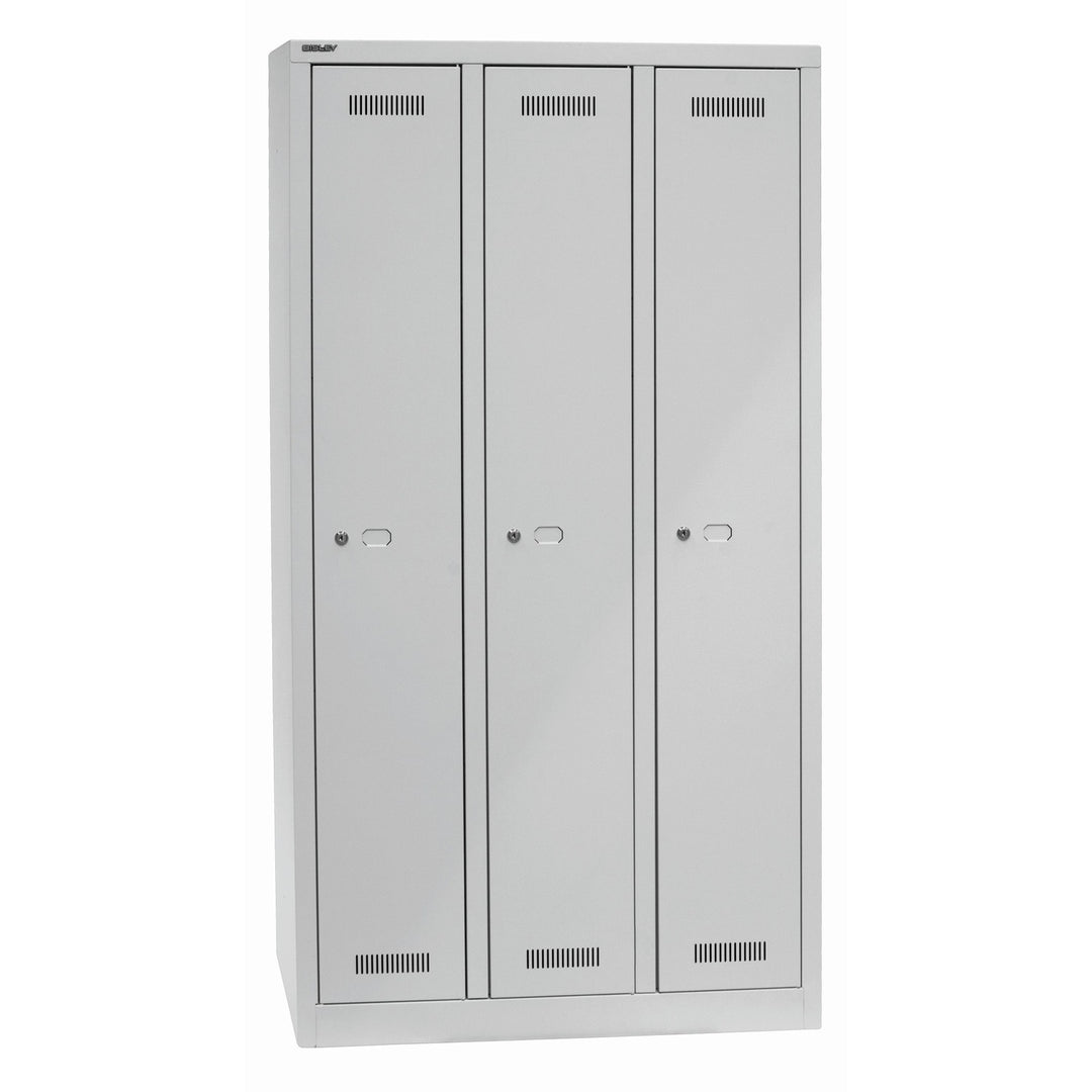 Garderobenschrank Monobloc™ | 3 Abteile