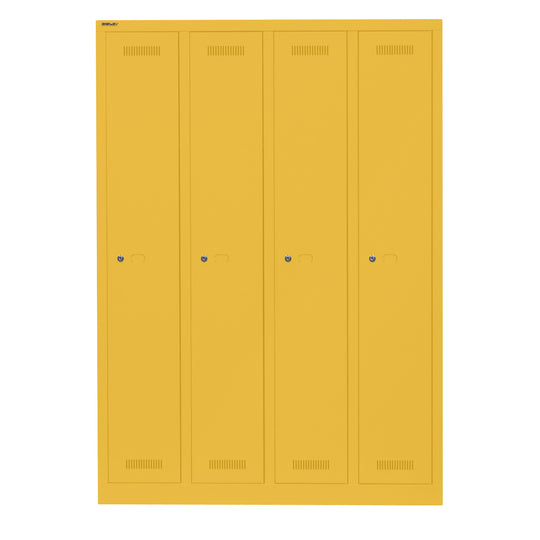 Garderobenschrank Monobloc™ | 4 Abteile