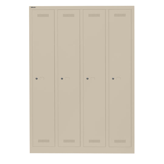 Garderobenschrank Monobloc™ | 4 Abteile