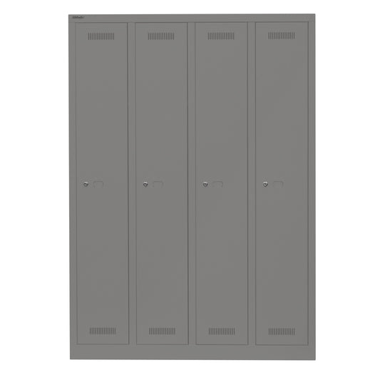 Garderobenschrank Monobloc™ | 4 Abteile