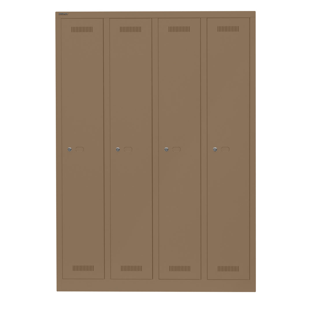 Garderobenschrank Monobloc™ | 4 Abteile