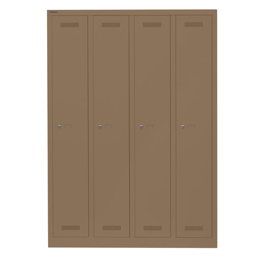 Garderobenschrank Monobloc™ | 4 Abteile