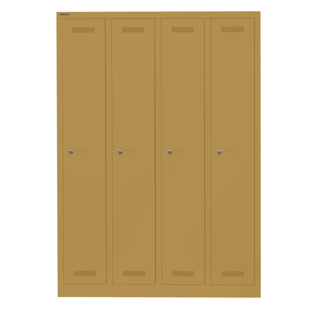 Garderobenschrank Monobloc™ | 4 Abteile