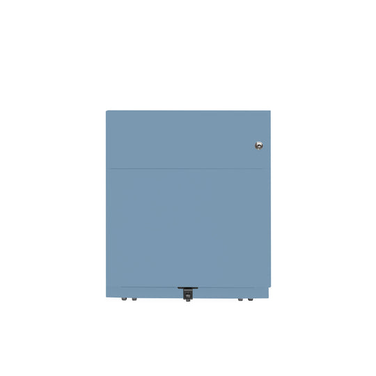 Rollcontainer Note™ | 2 Schubladen , Tiefe 565 mm,  Griffleiste