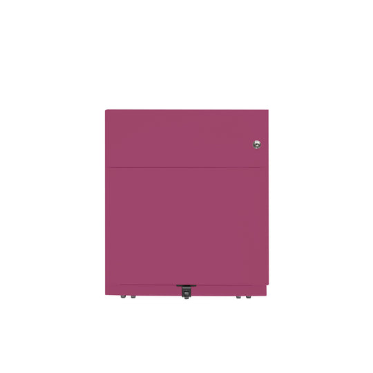 Rollcontainer Note™ | 2 Schubladen , Tiefe 565 mm,  Griffleiste