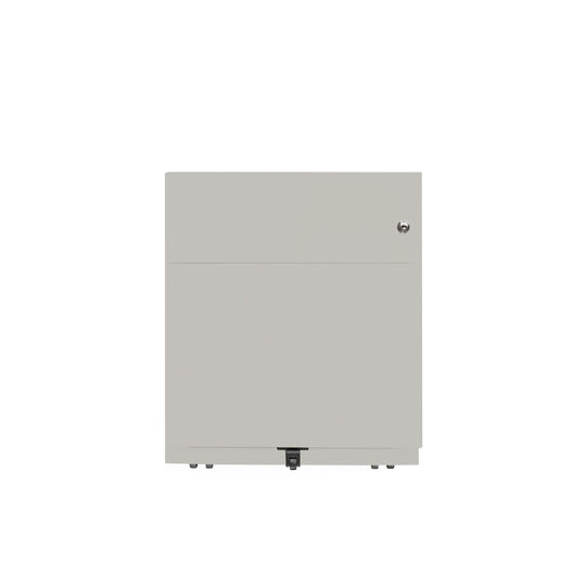 Rollcontainer Note™ | 2 Schubladen , Tiefe 565 mm,  Griffleiste