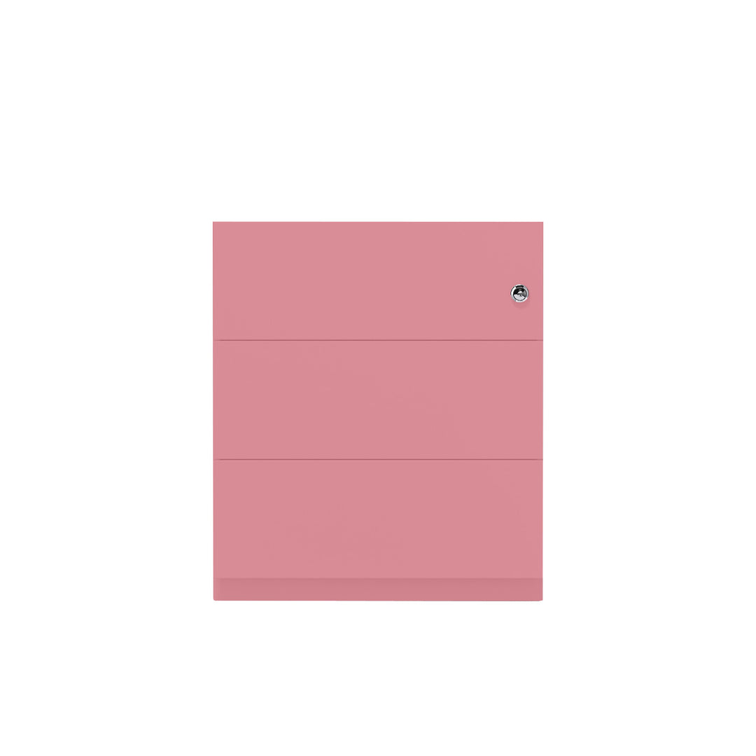 Rollcontainer Note™ | 3 Schubladen, Tiefe 775 mm, Griffleiste