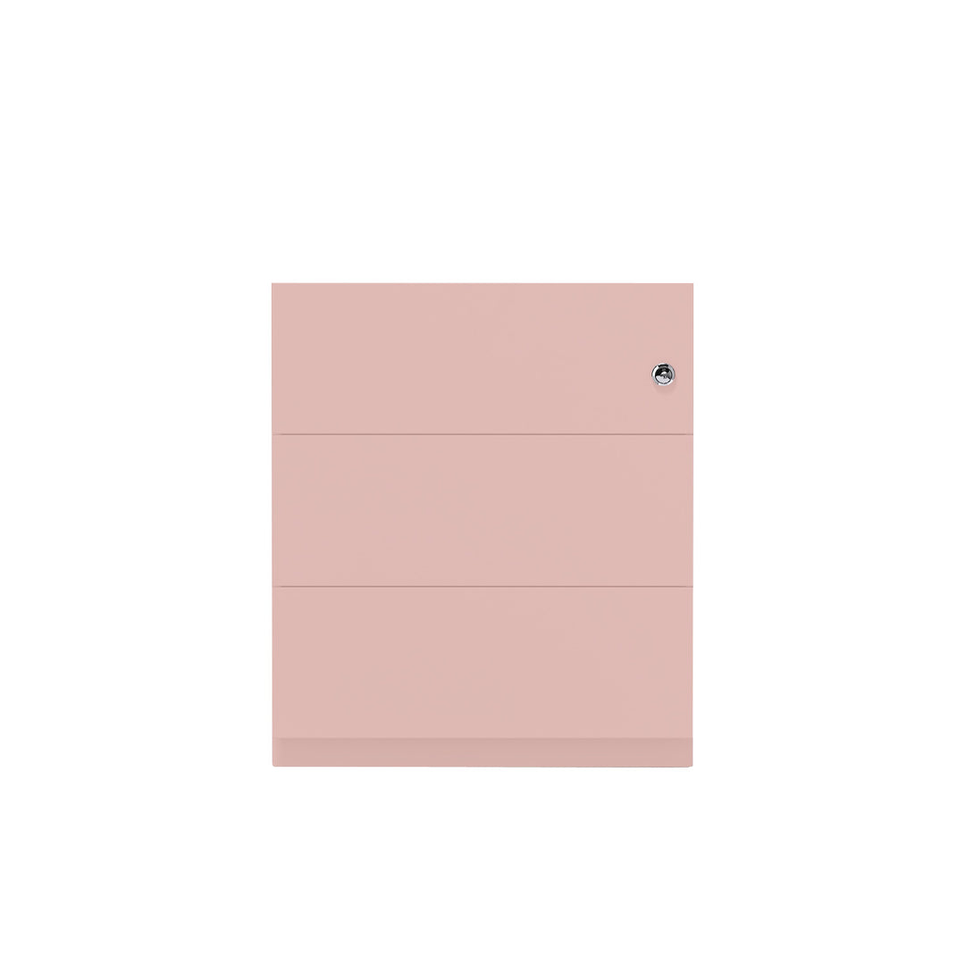 Rollcontainer Note™ | 3 Schubladen, Tiefe 775 mm, Griffleiste