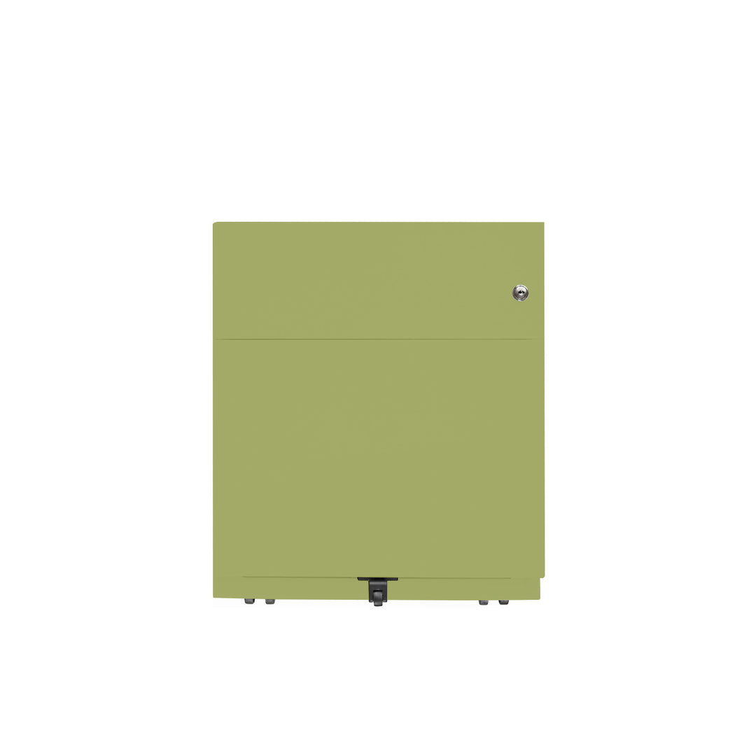 Rollcontainer Note™ | 2 Schubladen , Tiefe 775 mm,  Griffleiste