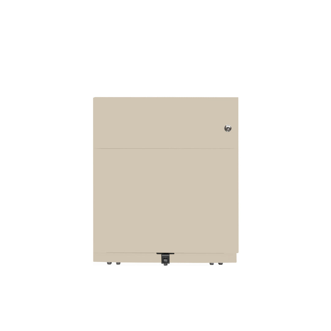 Rollcontainer Note™ | 2 Schubladen , Tiefe 775 mm,  Griffleiste