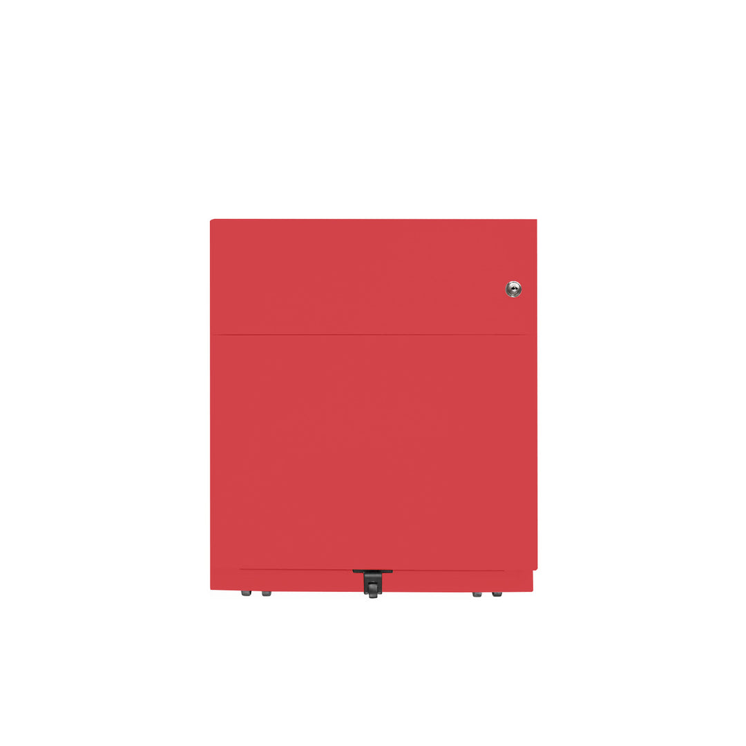 Rollcontainer Note™ | 2 Schubladen , Tiefe 775 mm,  Griffleiste