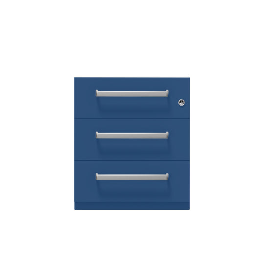 Rollcontainer Note™ | 3 Schubladen, Tiefe 565 mm, Designgriff