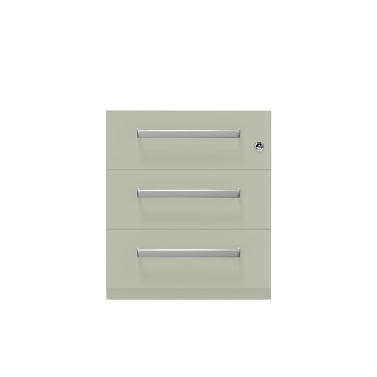 Rollcontainer Note™ | 3 Schubladen, Tiefe 565 mm, Designgriff