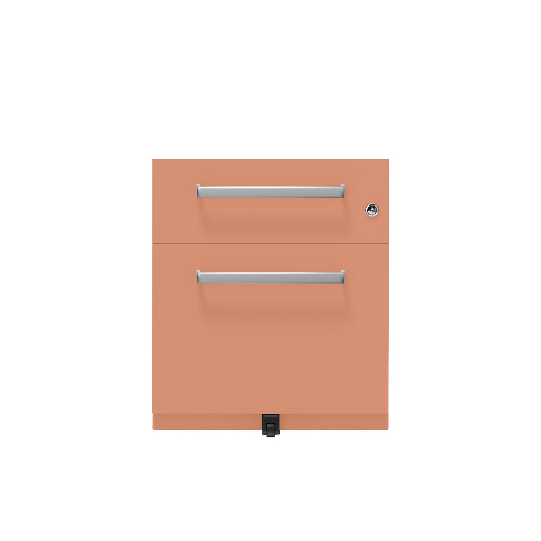 Rollcontainer Note™ | 2 Schubladen , Tiefe 775 mm,  Designgriff