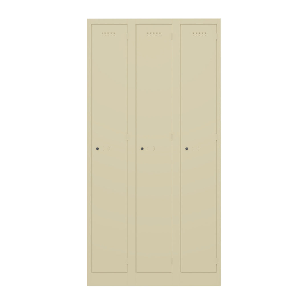 Garderobenschrank Primary Locker | 3 Abteile