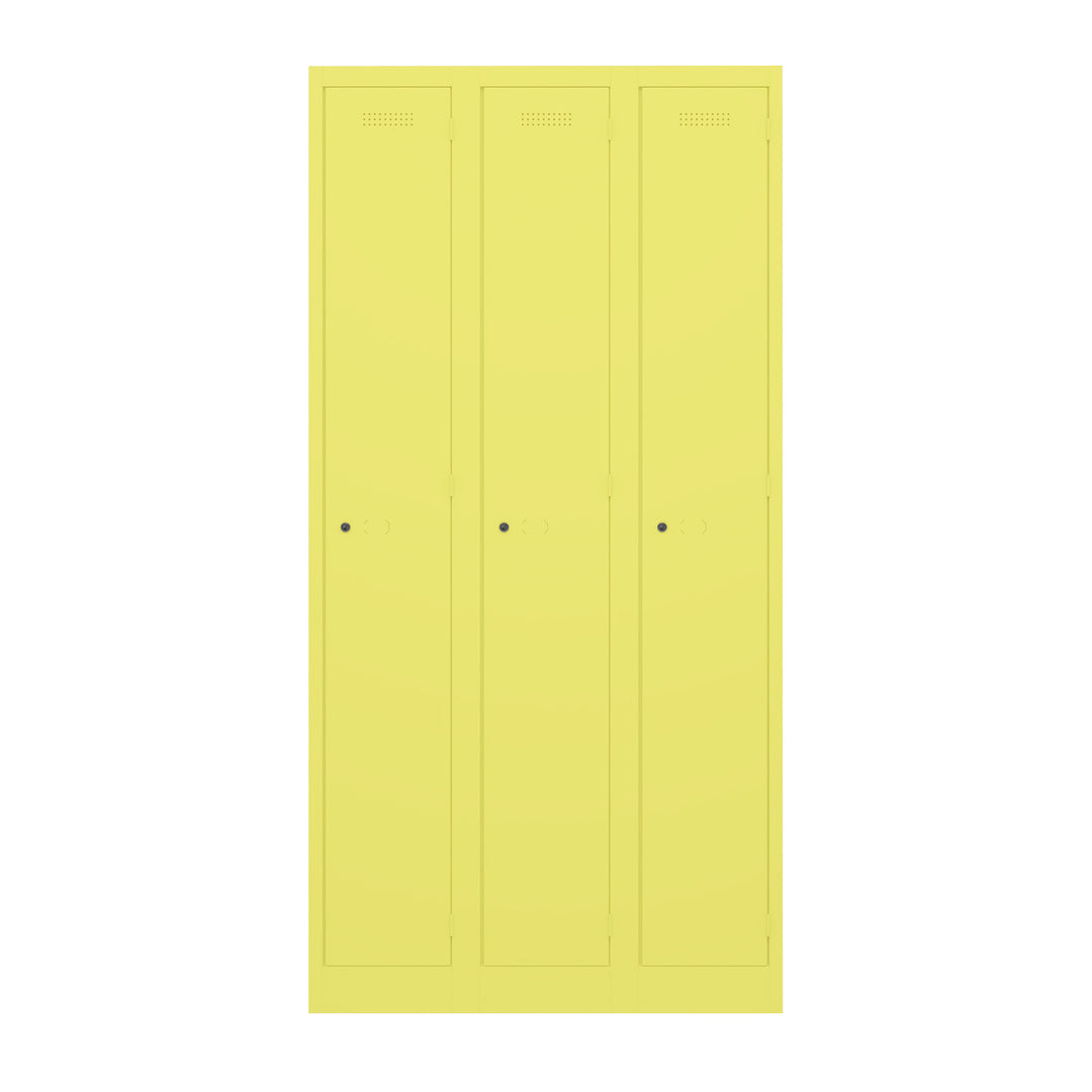 Garderobenschrank Primary Locker | 3 Abteile