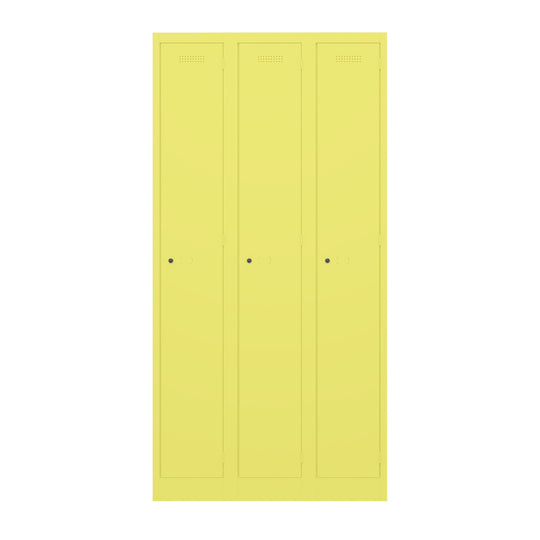 Garderobenschrank Primary Locker | 3 Abteile