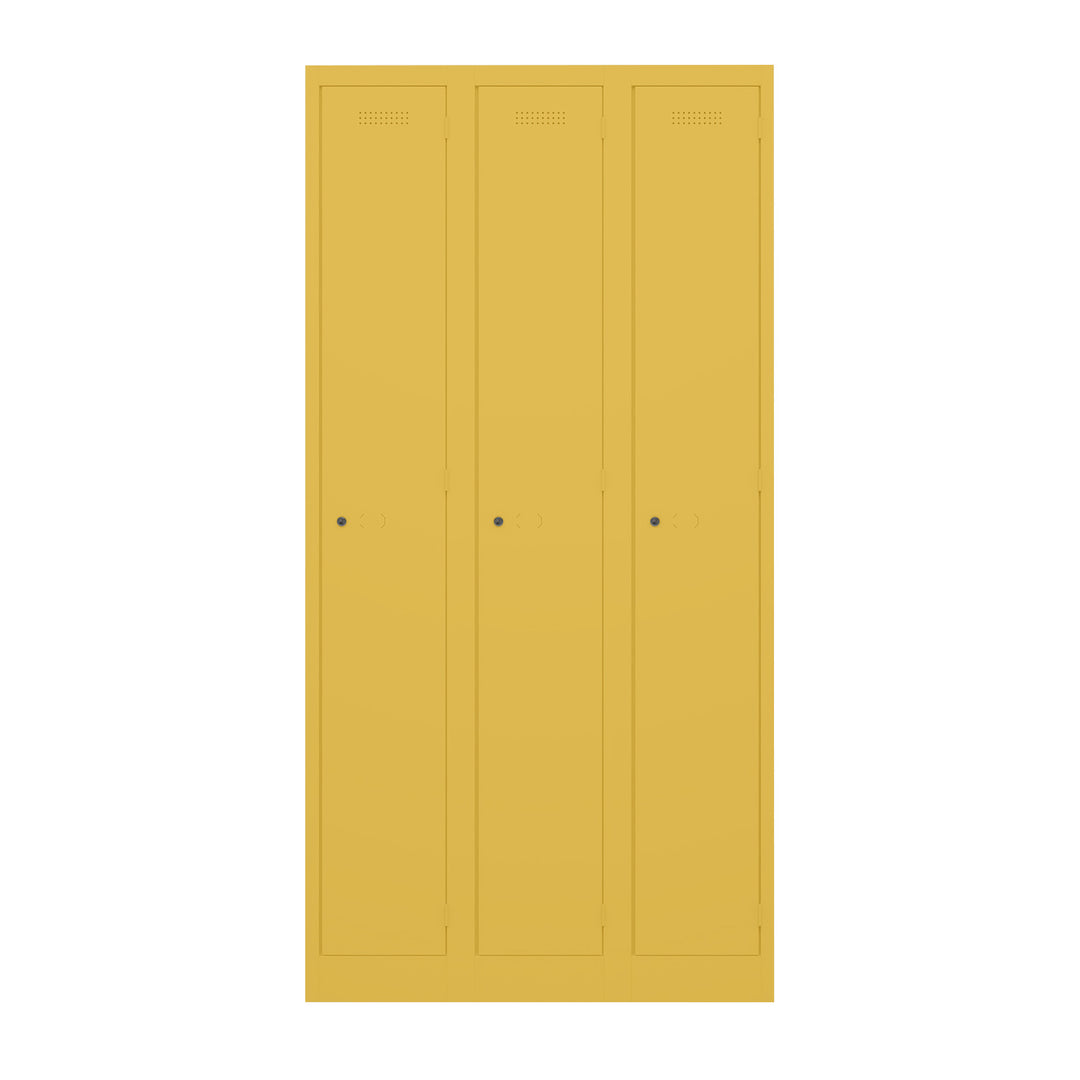 Garderobenschrank Primary Locker | 3 Abteile