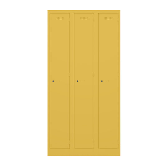 Garderobenschrank Primary Locker | 3 Abteile
