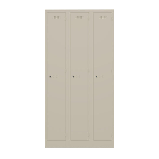 Garderobenschrank Primary Locker | 3 Abteile
