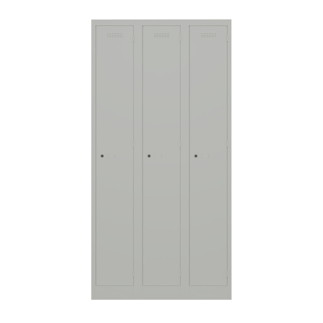 Garderobenschrank Primary Locker | 3 Abteile