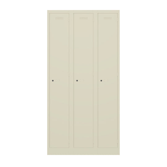 Garderobenschrank Primary Locker | 3 Abteile