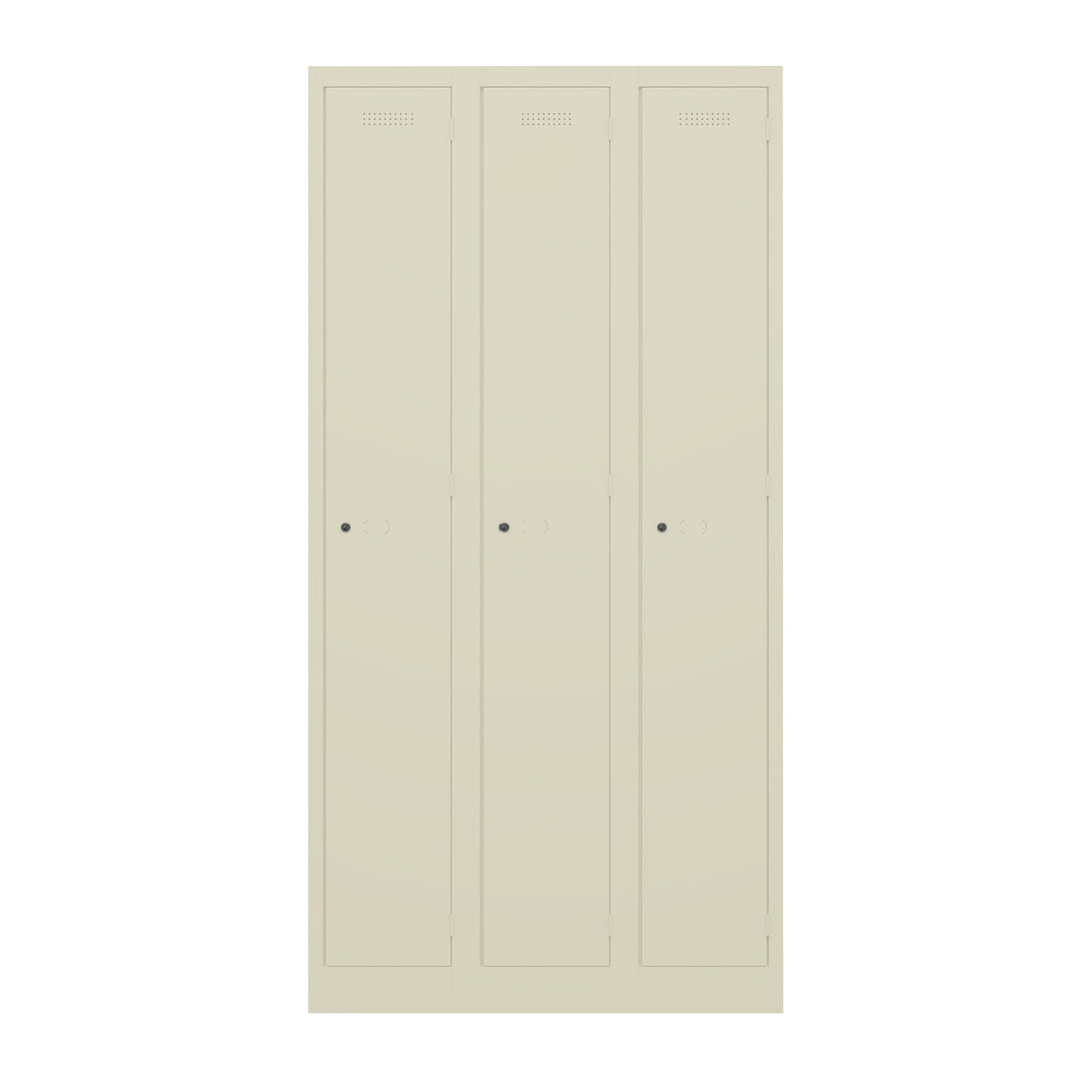 Garderobenschrank Primary Locker | 3 Abteile