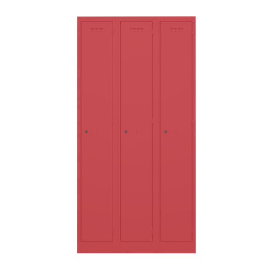 Garderobenschrank Primary Locker | 3 Abteile