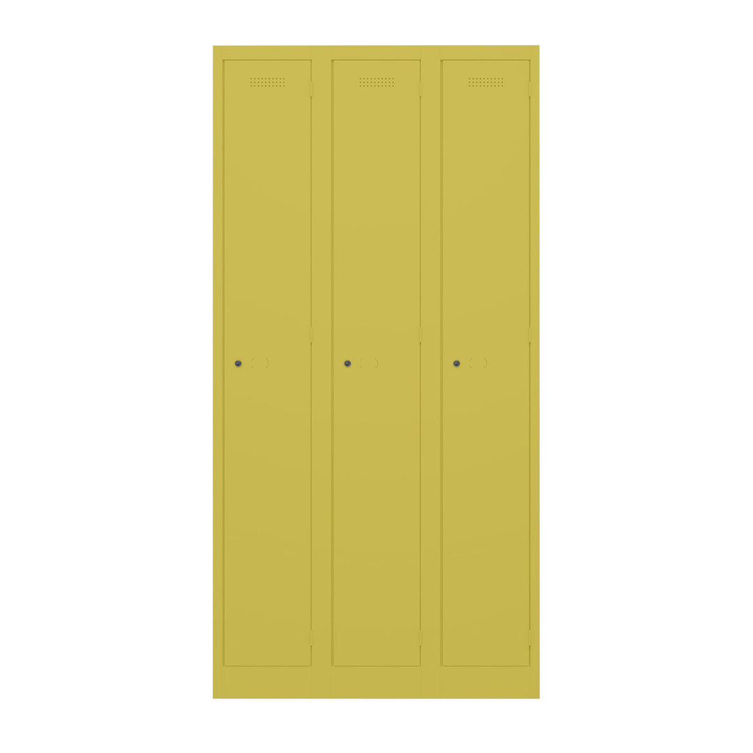 Garderobenschrank Primary Locker | 3 Abteile