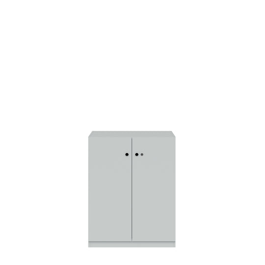 Flügeltürenschrank Pren | 2 Fachböden für 2,5 OH | H 1018 x B 800 x T 500mm