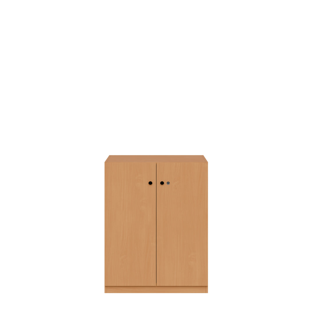 Flügeltürenschrank Pren | 2 Fachböden für 2,5 OH | H 1018 x B 800 x T 500mm