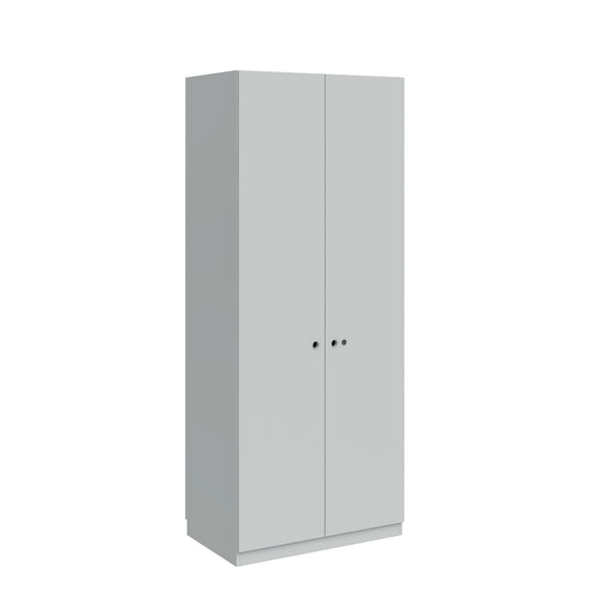 Flügeltürenschrank Pren | mit Garderobeneinsatz, Hutboden, Schuhfach | H1970 x B 800 x T 500mm