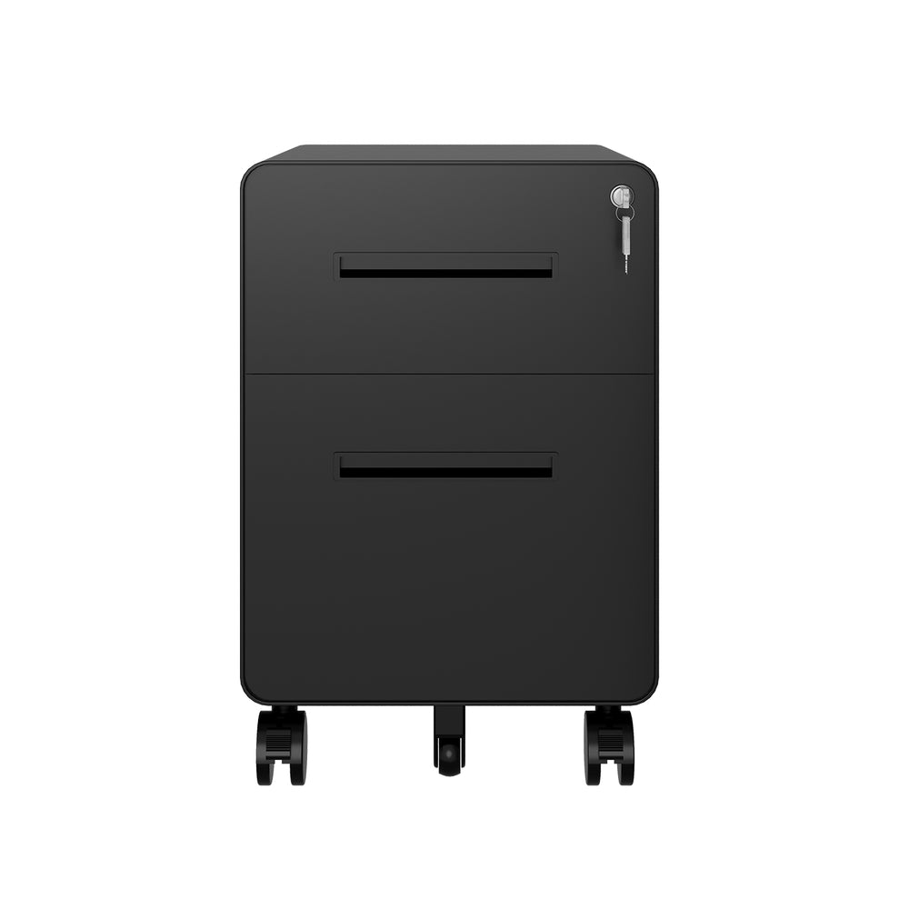 Rollcontainer EasyRoll | 1 Universalschublade, 1 Hängeregistraturschublade