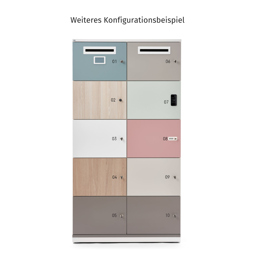 Sedus grand slam add Schließfachschrank 5 OH