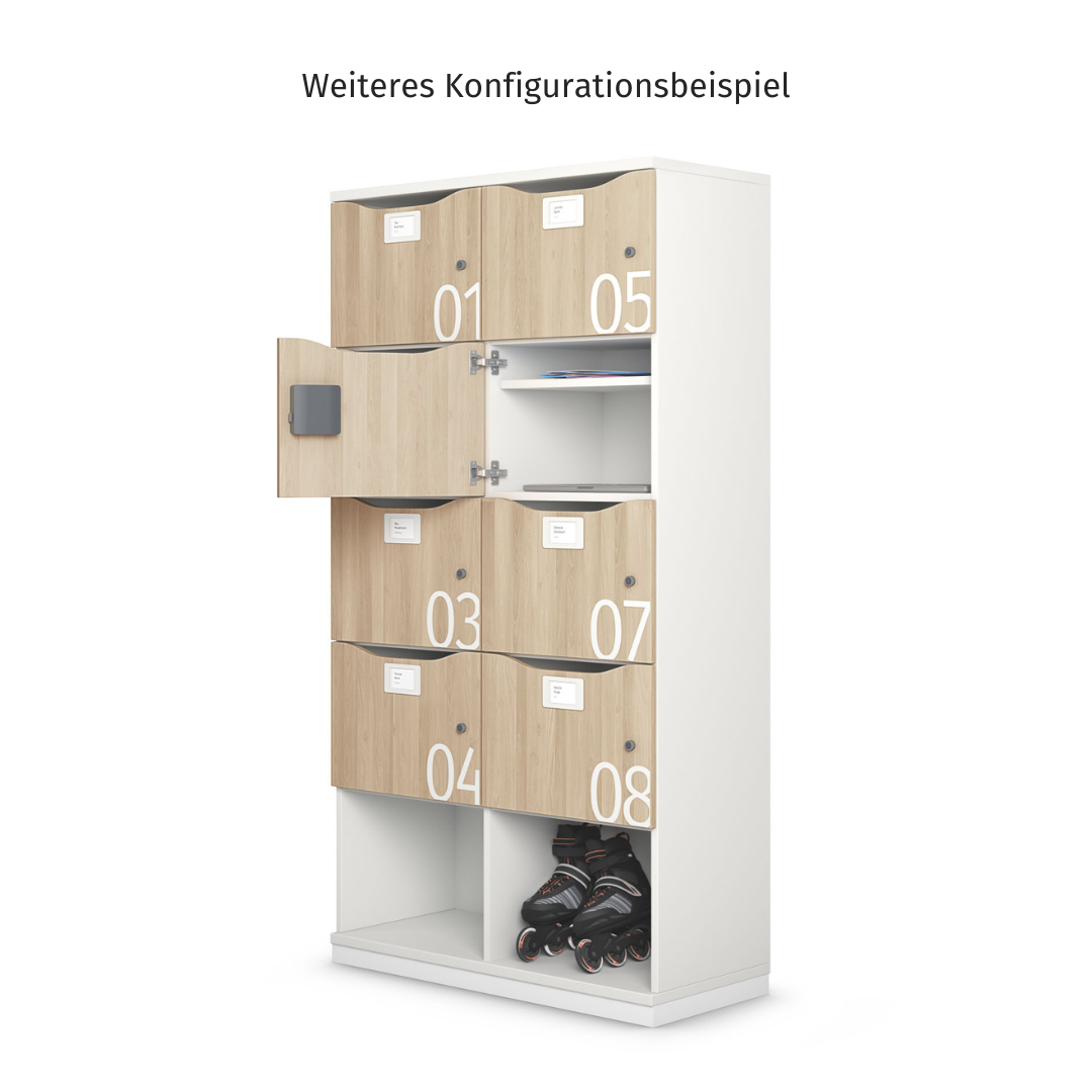 Sedus grand slam add Schließfachschrank 5 OH