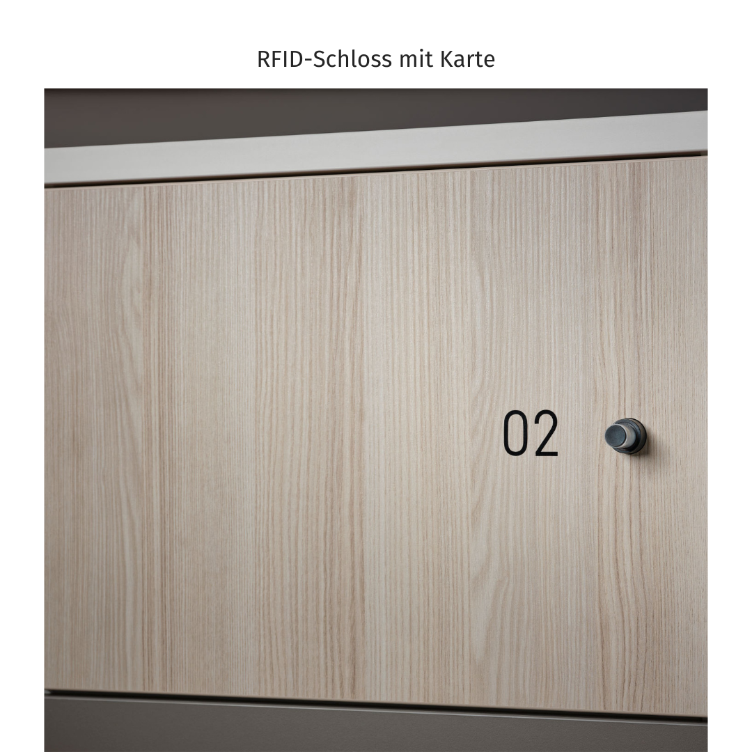 Sedus grand slam add Schließfachschrank 5 OH