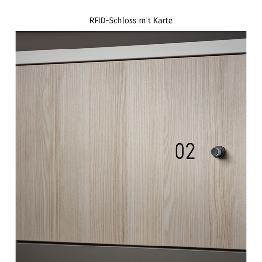 Sedus grand slam add Schließfachschrank 5 OH